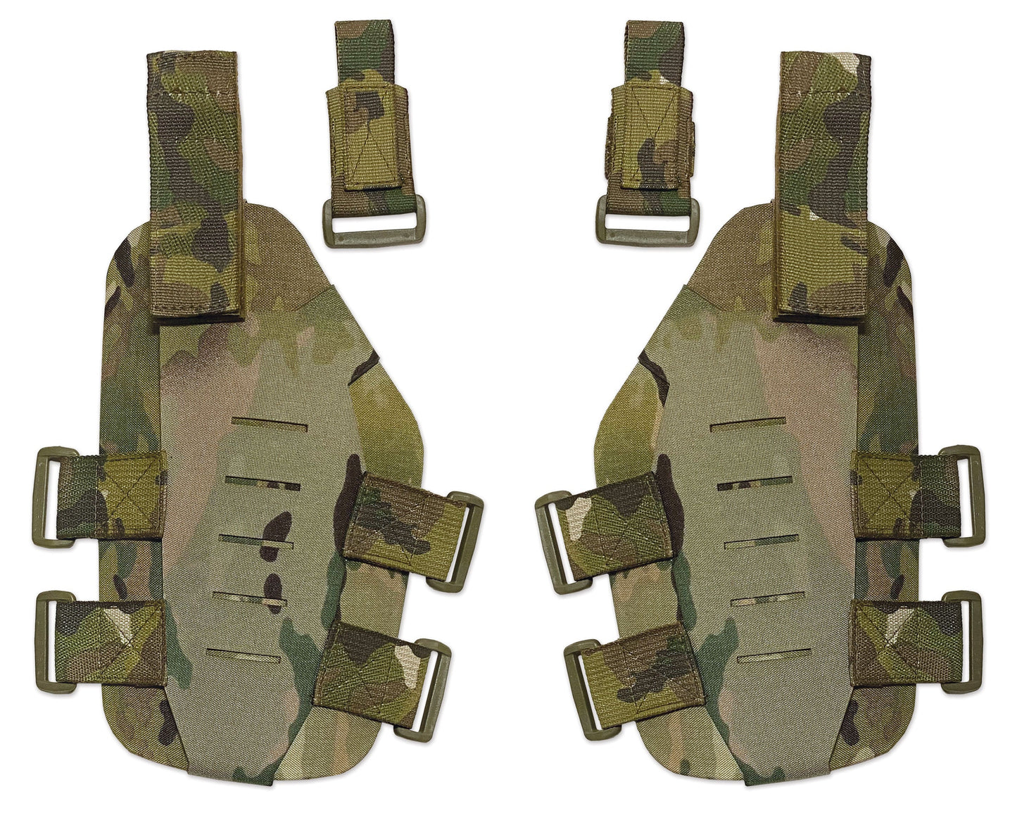 Hoplite Femoral Body Armor Plates- IIIA (19522) - ArmorLite USA